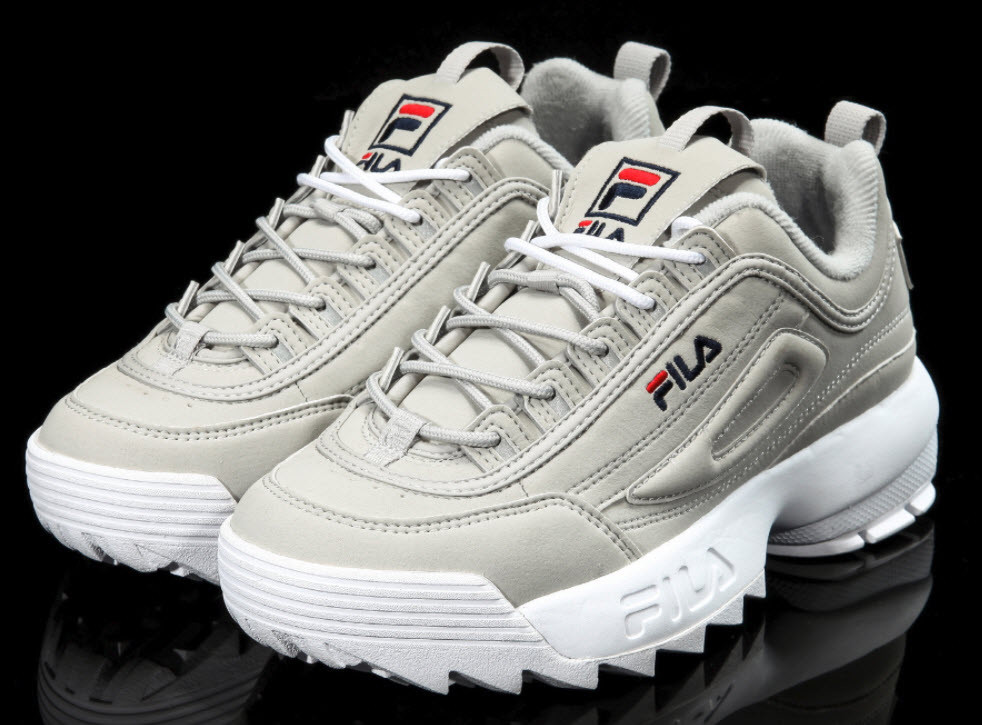 Grey Suede FILA DISRUPTOR II 2 Women 